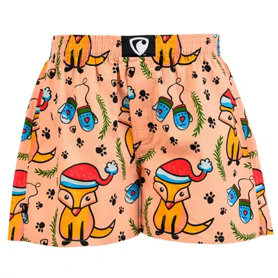 Pánské trenky všitá guma EXCLUSIVE ALI - Pánské trenky s všitou gumou REPRE4SC EXCLUSIVE ALI FLUFFY FELLOW - R4M-BOX-0623S - S