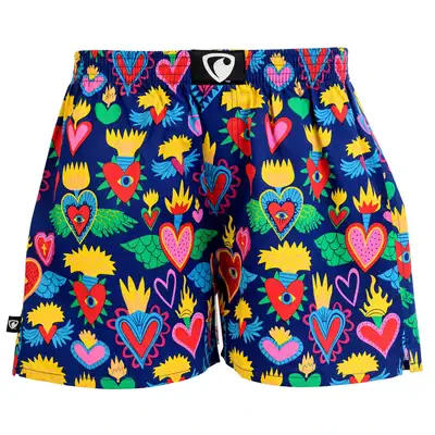 PÁNSKE TRENKY všitá guma EXCLUSIVE ALI - Pánske trenky REPRE4SC EXCLUSIVE ALI BURNING VALENTINE - R4M-BOX-0605S - S