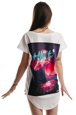 Oficiální kolekce HIGH JUMP trika - Dámské tričko s krátkým rukávem REPRE4SC High Jump TWENTY-FIVE - R4W-TSS-2602M - M