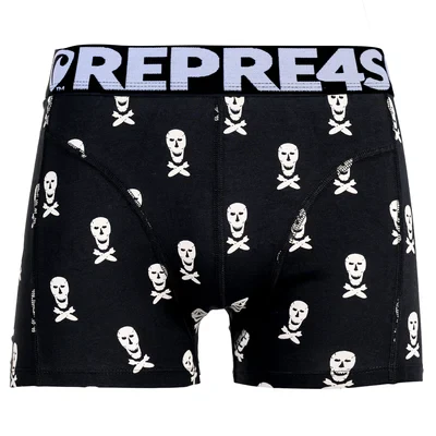 Pánské boxerky SPORT - Pánské boxerky s vytkávanou gumou REPRE4SC SPORT LUFTPIRATEN - R4M-BOX-0425S - S