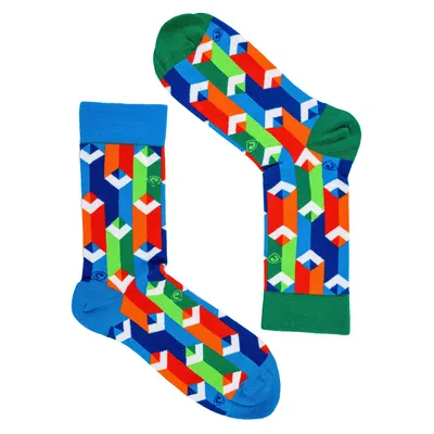 Ponožky Graphix - Dlouhé ponožky REPRE4SC GRAPHIX PASTEL UP! - R4A-SOC-060237 - S