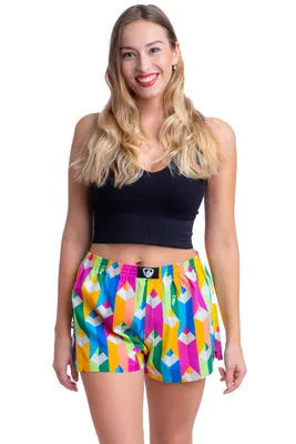 Dámské trenky všitá guma BELLA - Dámské trenky s všitou gumou REPRE4SC LADIES BELLA PASTEL UP! - R4W-BOX-0626S - S