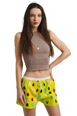 Dámské trenky vytkávaná guma GIGI - Dámské trenky s vytkávanou gumou REPRE4SC LADIES GIGI PERFECT EGGS - R5W-BOX-0703S - S