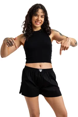 Dámské trenky všitá guma BELLA - Dámské trenky s všitou gumou REPRE4SC LADIES BELLA BLACK - R5W-BOX-0610S - S