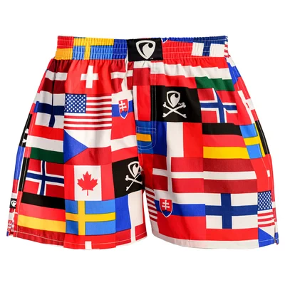 PÁNSKE TRENKY všitá guma EXCLUSIVE ALI - Pánske trenky REPRE4SC EXCLUSIVE ALI HOCKEY WORLDS - R5M-BOX-0602S - S