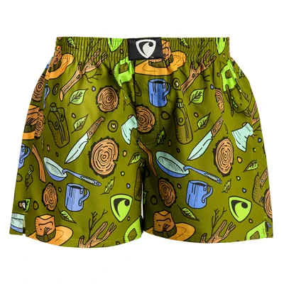 Pánské trenky všitá guma EXCLUSIVE ALI - Pánské trenky s všitou gumou REPRE4SC EXCLUSIVE ALI BUSHCRAFT - R5M-BOX-0604S - S