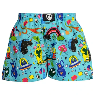 Pánské trenky všitá guma EXCLUSIVE ALI - Pánské trenky s všitou gumou REPRE4SC EXCLUSIVE ALI HEAVEN COLLAPSED - R5M-BOX-0605S - S