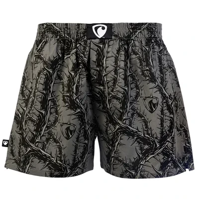 Pánské trenky všitá guma EXCLUSIVE ALI - Pánské trenky s všitou gumou REPRE4SC EXCLUSIVE ALI THORNS OF JESUS - R5M-BOX-0606S - S