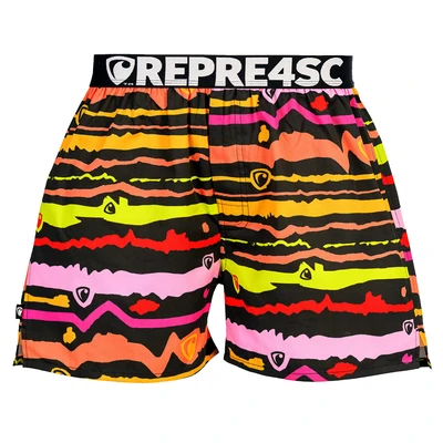 Pánské trenky s vytkávanou gumou EXCLUSIVE MIKE - Pánské trenky s vytkávanou gumou REPRE4SC EXCLUSIVE MIKE SPRING PROMISES - R6M-BOX-0712S - S