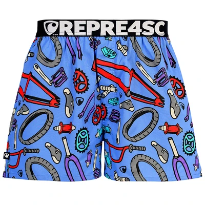 men's boxershorts with Elastic waistband EXCLUSIVE MIKE - Men's boxer shorts REPRE4SC EXCLUSIVE MIKE BMX SHOP - R6M-BOX-0713S - S