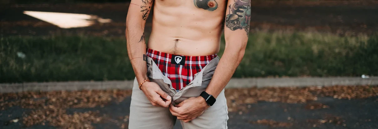 Obrázek kategorie Pánské trenky všitá guma CLASSIC ALI