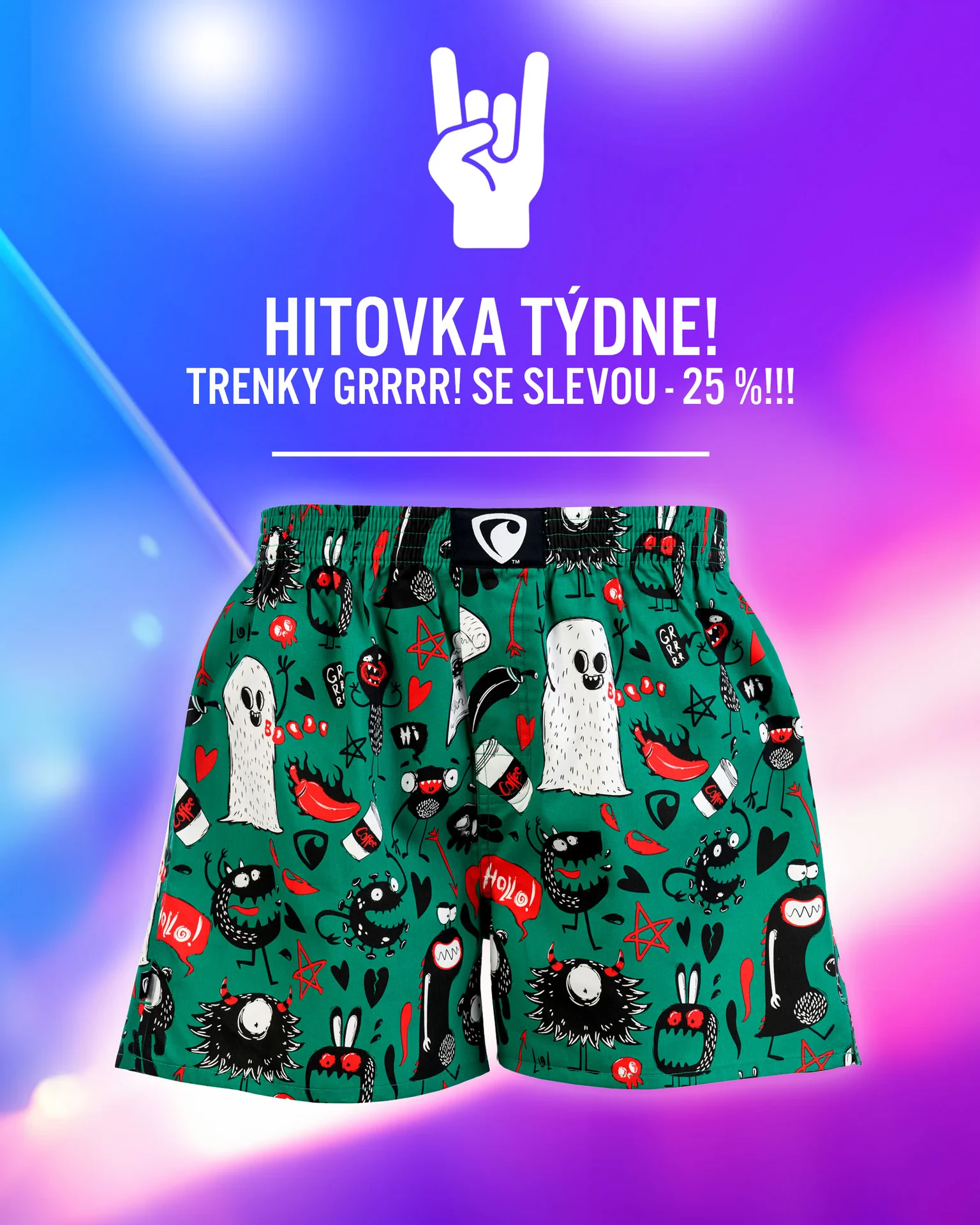 Trenky s 25% slevou