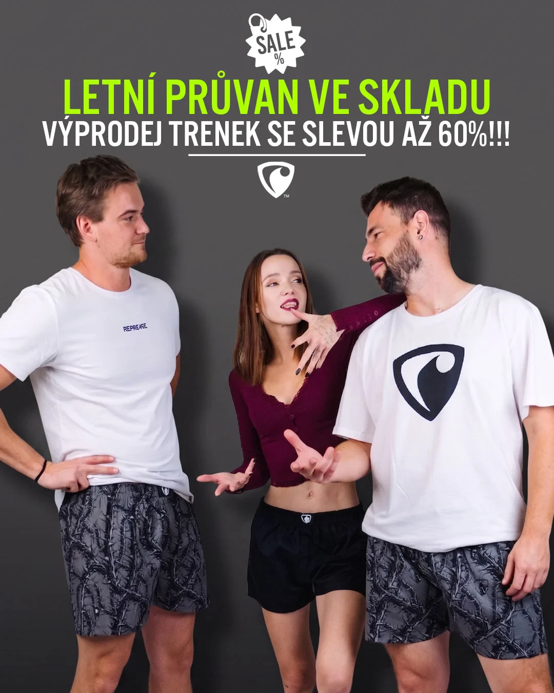 Letní průvan ve skladu
