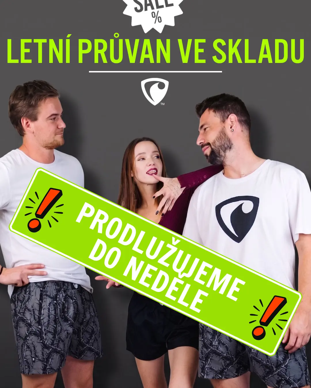 Letní průvan ve skladu