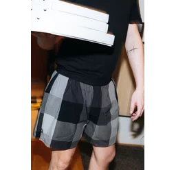 Pánské trenky s vytkávanou gumou CLASSIC MIKE - Pánské trenky s vytkávanou gumou REPRE4SC CLASSIC MIKE 23255 - R3M-BOX-0255S - S