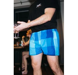 Pánské trenky s vytkávanou gumou CLASSIC MIKE - Pánské trenky s vytkávanou gumou REPRE4SC CLASSIC MIKE 23258 - R3M-BOX-0258S - S