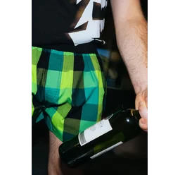 Pánské trenky s vytkávanou gumou CLASSIC MIKE - Pánské trenky s vytkávanou gumou REPRE4SC CLASSIC MIKE 23263 - R3M-BOX-0263S - S