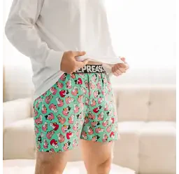 men's boxershorts with Elastic waistband EXCLUSIVE MIKE - Men's boxer shorts REPRE4SC EXCLUSIVE MIKE BULLDOG BATHING - R4M-BOX-0711S - S