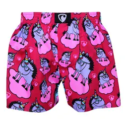 men's boxershorts with woven label EXCLUSIVE ALI - Men's boxer shorts REPRE4SC EXCLUSIVE ALI TOMS UNICORN - R0M-BOX-0615S - S