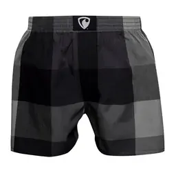 men's boxershorts with woven label CLASSIC ALI - Men's boxer shorts REPRE4SC CLASSIC ALI 21155 - R1M-BOX-0155S - S
