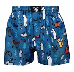 PÁNSKE TRENKY všitá guma EXCLUSIVE ALI - Pánske trenky REPRE4SC EXCLUSIVE ALI GHOST PETS - R1M-BOX-0684S - S