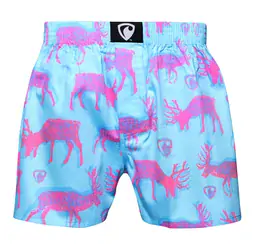 HERREN boxershorts mit eingenähtem Gummizug EXCLUSIVE ALI - Boxershorts für Männer REPRE4SC EXCLUSIVE ALI POP DEER - R1M-BOX-0691S - S