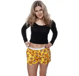 Ladies boxershorts - Women's boxer shorts REPRE4SC GINGERBREADS - R9W-BOX-0712S - S