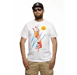 Oficiální kolekce HIGH JUMP trika - Men's Short-sleeved shirt REPRE4SC High Jump Cliff diver - R6M-TSS-7002M - M