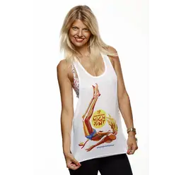 Oficiální kolekce HIGH JUMP trika - Women's top REPRE4SC High Jump The Blond - R6W-TOP-6502S - S