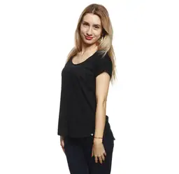 Women's T-shirts - Women's Short-sleeved shirt REPRE4SC SOLID BLACK - R8W-TSS-2701S - S