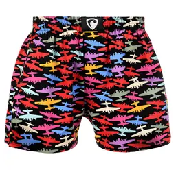 Pánské trenky všitá guma EXCLUSIVE ALI - Pánské trenky s všitou gumou REPRE4SC EXCLUSIVE ALI B-17 - R2M-BOX-0606S - S