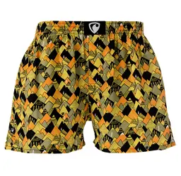 Pánské trenky všitá guma EXCLUSIVE ALI - Pánské trenky s všitou gumou REPRE4SC EXCLUSIVE ALI MOUNTAIN EVERYWHERE - R2M-BOX-0649S - S
