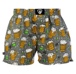 Pánské trenky všitá guma EXCLUSIVE ALI - Pánské trenky s všitou gumou REPRE4SC EXCLUSIVE ALI OCTOBER FEST - R2M-BOX-0635S - S