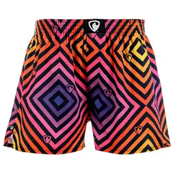 Pánské trenky všitá guma EXCLUSIVE ALI - Pánské trenky s všitou gumou REPRE4SC EXCLUSIVE ALI MAGIC LINES - R3M-BOX-0613S - S
