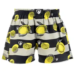 Pánské trenky všitá guma EXCLUSIVE ALI - Pánské trenky s všitou gumou REPRE4SC EXCLUSIVE ALI LEMON AID - R3M-BOX-0622S - S