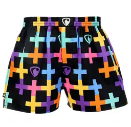Pánské trenky všitá guma EXCLUSIVE ALI - Pánské trenky s všitou gumou REPRE4SC EXCLUSIVE ALI RAINBOW CRUSADE - R3M-BOX-0623S - S