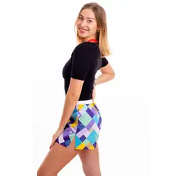 Dámske trenky vytkávaná guma GIGI - Dámske trenky Repre GIGI ZIG ZAG - R3W-BOX-0711S - S