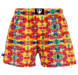 men's boxershorts with woven label EXCLUSIVE ALI - Men's boxer shorts REPRE4SC EXCLUSIVE ALI HAPPY BEE - R3M-BOX-0645S - S
