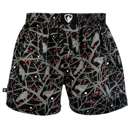 men's boxershorts with woven label EXCLUSIVE ALI - Men's boxer shorts REPRE4SC EXCLUSIVE ALI HITCHCOCK´S DREAM - R3M-BOX-0632M - M