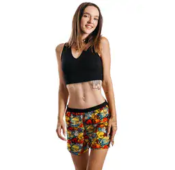Dámské trenky vytkávaná guma GIGI - Dámské trenky s vytkávanou gumou REPRE4SC LADIES GIGI AQUARIUM TRAFFIC - R3W-BOX-0712S - S