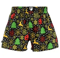 Pánské trenky všitá guma EXCLUSIVE ALI - Pánské trenky s všitou gumou REPRE4SC EXCLUSIVE ALI GENTLE DEER - R3M-BOX-0641S - S