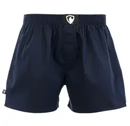 Pánské trenky všitá guma EXCLUSIVE ALI - Pánské trenky s všitou gumou REPRE4SC EXCLUSIVE ALI NAVY - R3M-BOX-0649S - S