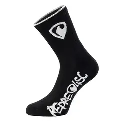Ponožky dlouhé - Dlouhé ponožky REPRE4SC LONG BLACK - R3A-SOC-030137 - S