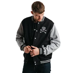 Pánské mikiny - Pánská mikina REPRE4SC SKULL PATCH - R4M-SWZ-0601S - S