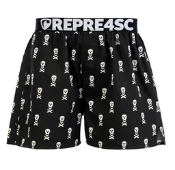 Pánské trenky s vytkávanou gumou EXCLUSIVE MIKE - Pánské trenky s vytkávanou gumou REPRE4SC EXCLUSIVE MIKE LUFTPIRATEN - R4M-BOX-0725S - S
