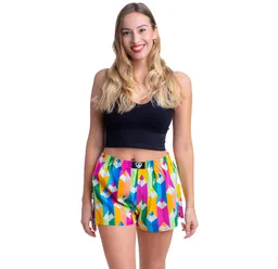 Dámské trenky všitá guma BELLA - Dámské trenky s všitou gumou REPRE4SC LADIES BELLA PASTEL UP! - R4W-BOX-0626S - S