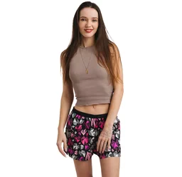 Dámské trenky vytkávaná guma GIGI - Dámské trenky s vytkávanou gumou REPRE4SC LADIES GIGI DIAMOND HEARTS - R5W-BOX-0701S - S
