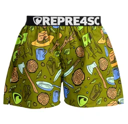 men's boxershorts with Elastic waistband EXCLUSIVE MIKE - Men's boxer shorts REPRE4SC EXCLUSIVE MIKE BUSHCRAFT - R5M-BOX-0704S - S
