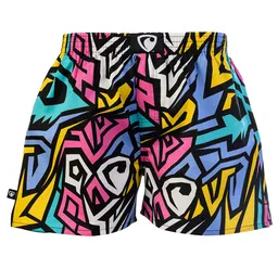 Pánské trenky všitá guma EXCLUSIVE ALI - Pánské trenky s všitou gumou REPRE4SC EXCLUSIVE ALI HI-TEC CHARACTER - R5M-BOX-0609L - L