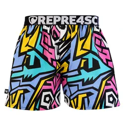 Pánské trenky s vytkávanou gumou EXCLUSIVE MIKE - Pánské trenky s vytkávanou gumou REPRE4SC EXCLUSIVE MIKE HI-TEC CHARACTER - R5M-BOX-0709L - L